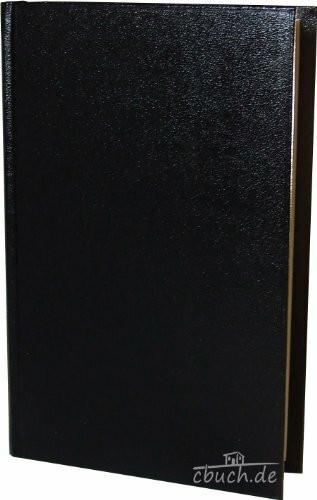 Die Bibel - Großausgabe (Kunstleder): Elberfelder Überarbeitung 2003, Edition CSV-Hückeswagen, Hausbibel, Kunstleder, schwarz, Goldschnitt, mit Karten