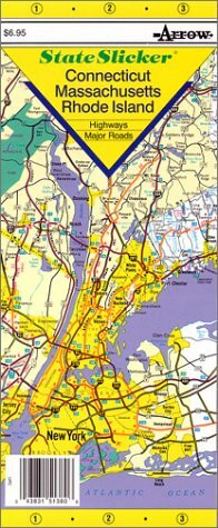 Connecticut/Massachusetts/Rhode Island: State Slicker Map