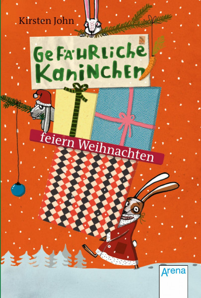 Gefährliche Kaninchen feiern Weihnachten