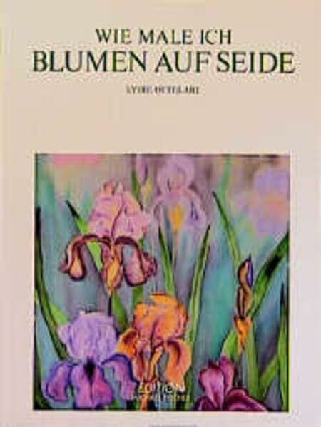 Wie male ich Blumen auf Seide