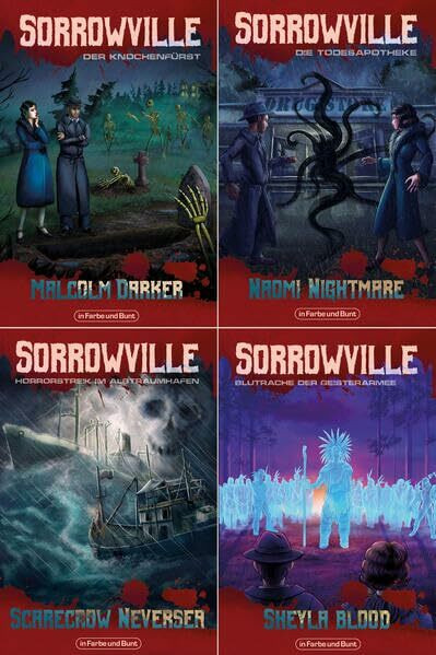 Sorrowville - Das Bundle: Band 1 bis 4 im Paket (Sorrowville: Die unheimlichen Fälle des Zacharias Zorn)