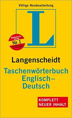 Langenscheidt Taschenwörterbuch Englisch: Englisch-Deutsch