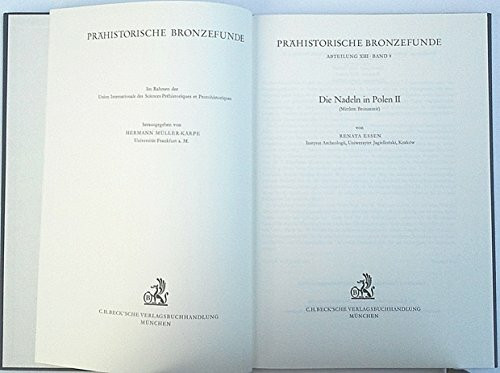 Die Nadeln in Polen II: Mittlere Bronzezeit (Prähistorische Bronzefunde (PBF))
