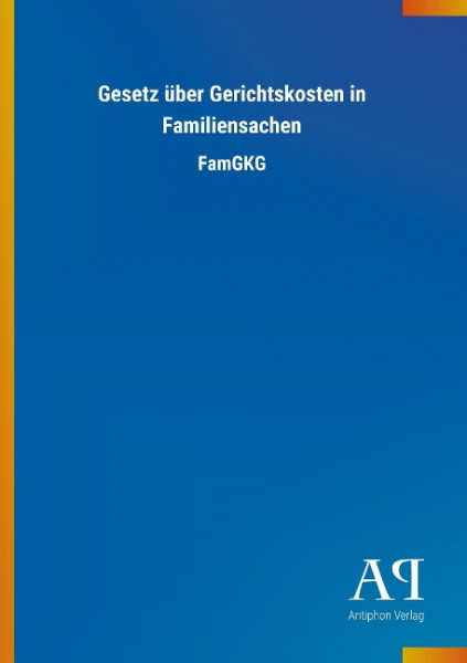 Gesetz über Gerichtskosten in Familiensachen