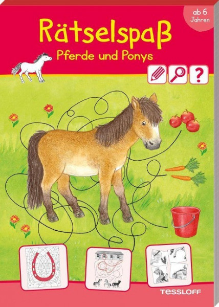 Rätselspaß Pferde & Ponys ab 6 Jahren