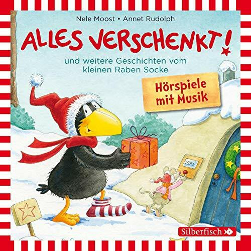 Alles verschenkt!, Alles Winter!, Alles gebacken!, Alles taut! (Der kleine Rabe Socke): 1 CD