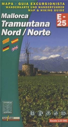 Mallorca - Tramuntana Norte GR11 Map and Hiking Guide: ALPI.102-E25
