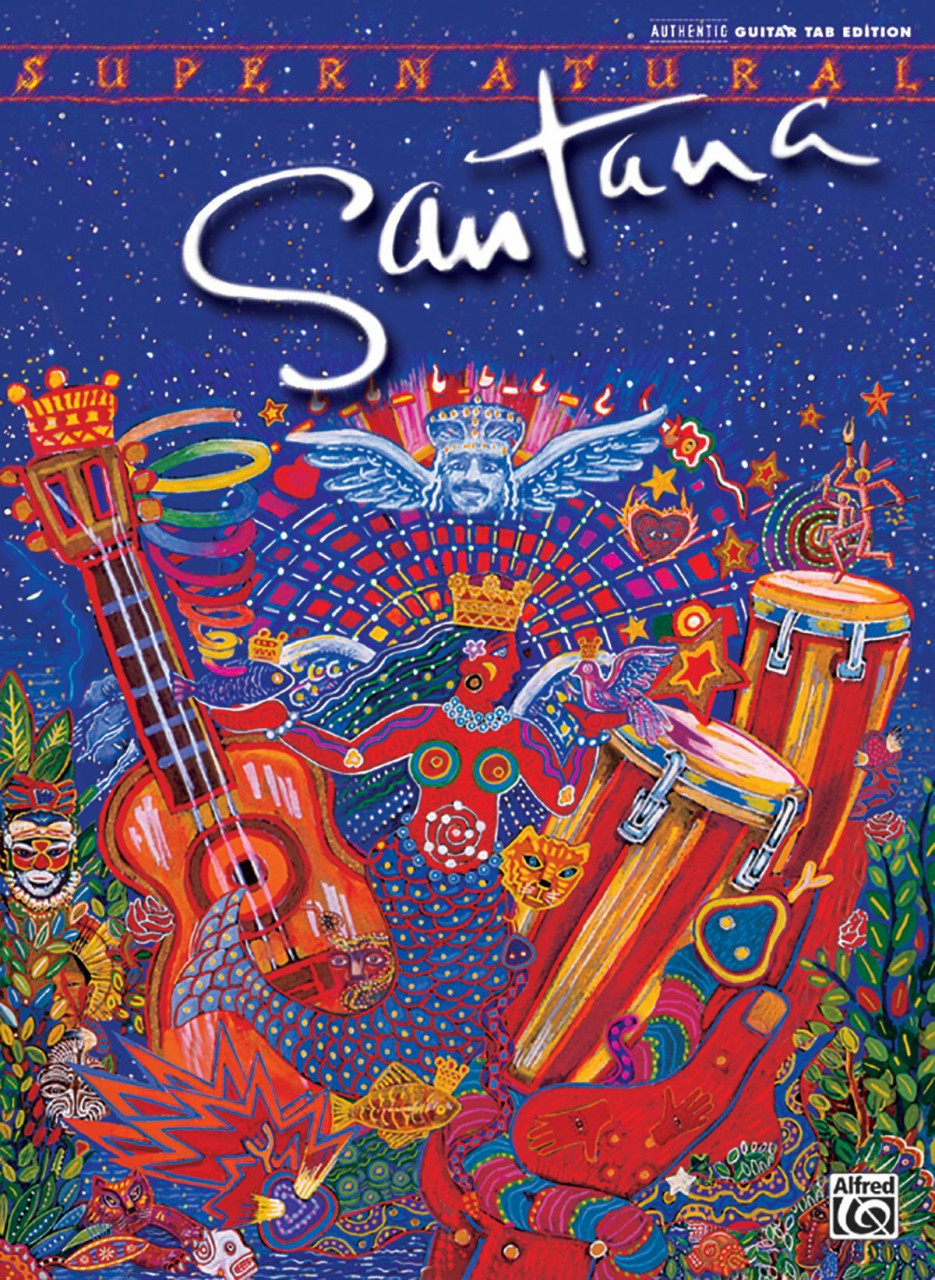 Alfred Music Publishing Ultimate Santana, Authentic Guitar Tab Edition, Supernatural