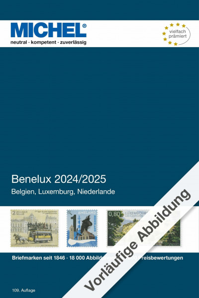 Benelux 2024/2025: Europa Teil 12 (MICHEL-Europa: EK)