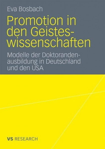 Promotion in den Geisteswissenschaften