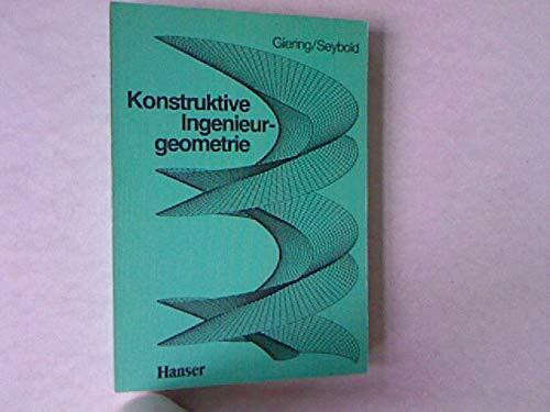 Konstruktive Ingenieurgeometrie.