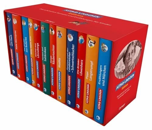 Astrid-Lindgren-Edition. Die schönsten Romane und Erzählungen für Kinder: Sammlung im Schmuckschuber, ideal für junge Leser ab 8 Jahren