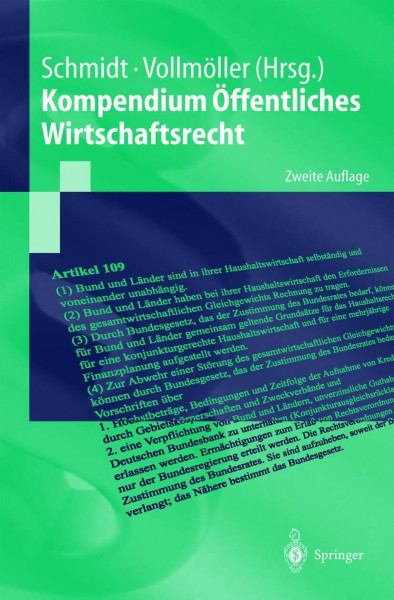Kompendium Öffentliches Wirtschaftsrecht (Springer-Lehrbuch)