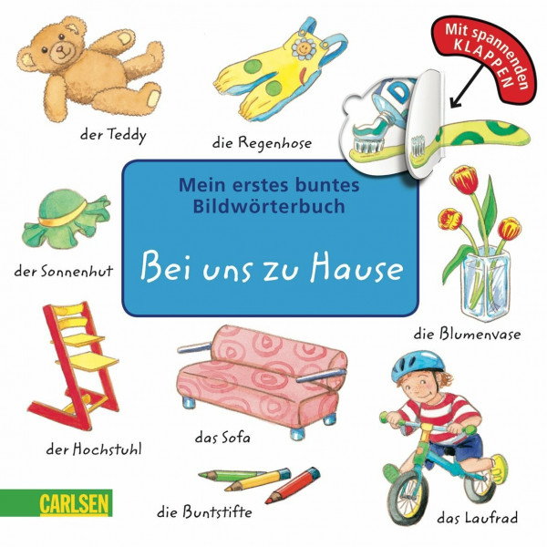 Mein erstes buntes Bildwörterbuch: Bei uns zu Hause