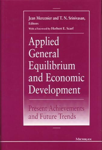 Applied General Equilibrium and Economic Development: Present Achievements and Future Trends