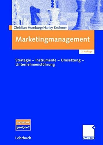 Marketingmanagement. Studienausgabe