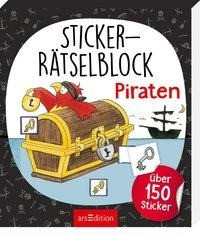 Sticker-Rätselblock Piraten