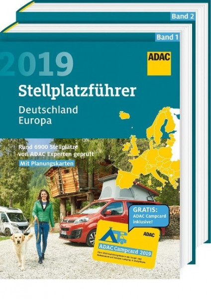 ADAC Stellplatzführer Deutschland/Europa 2019