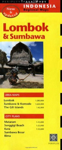 Periplus Editions (Hong Kong) Ltd Periplus Travek Maps Lombok, Indonesia Regional Maps (Periplus Travel Maps)