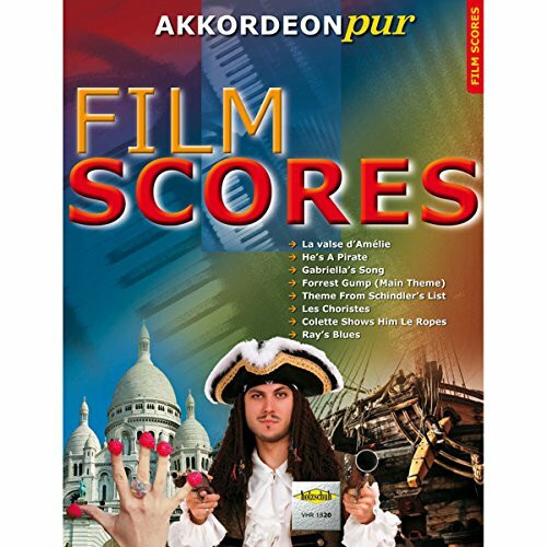 Film Scores: "Akkordeon pur" bietet Spezialarrangements im mittleren Schwierigkeitsgrad