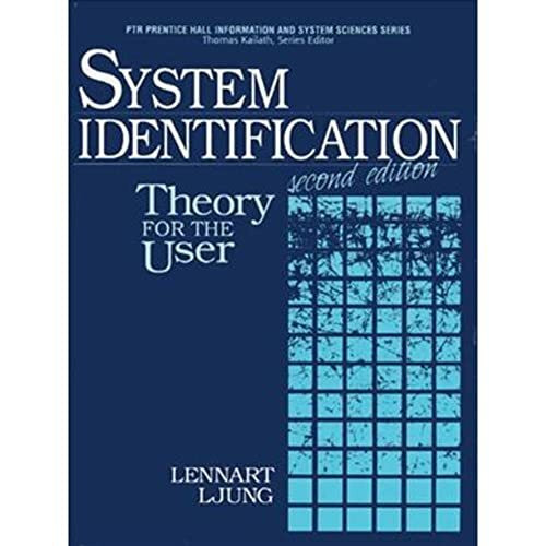 System Identification: Theory for the User (Prentice Hall Information and System Sciences Series)
