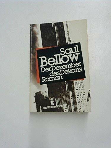 Der Dezember des Dekan. Roman.