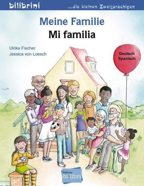Meine Familie. Kinderbuch Deutsch-Spanisch