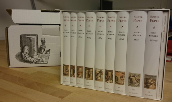 Samuel Pepys: Die Tagebücher 1660-1669: Vollständige Ausgabe in 9 Bänden nebst einem "Companion"