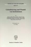 Globalisierung und Wandel von Institutionen