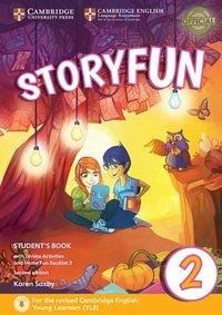 Storyfun for Starters, Movers and Flyers 2. Student's Book with online activities and Home Fun Bookl