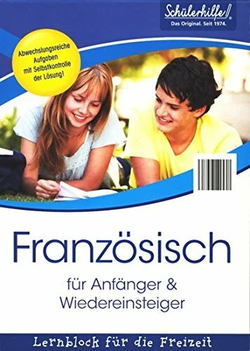 Schulerhilfe! ~ Franzosisch fur Anfanger & Wiedereinsteiger - Lernblock fur die Freizeit