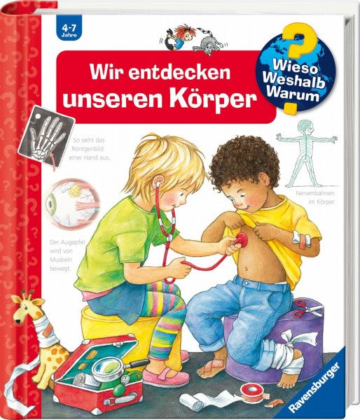 Wieso? Weshalb? Warum?, Band 1 - Wir entdecken unseren Körper (Sachbuch ab 4 Jahre - mit Klappen): Wir Entdecken Unseren Korper (Kernreihe, 1)