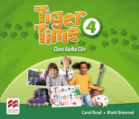 Tiger Time 4. 3 Class Audio-CDs