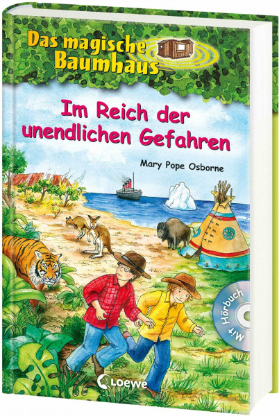 Das magische Baumhaus - Im Reich der unendlichen Gefahren: Mit Hörbuch-CD Im Reich des Tigers: Sammelband für Mädchen und Jungen ab 8 Jahre - Mit ... Tigers (Das magische Baumhaus - Sammelbände)