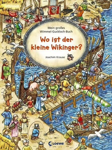 Mein großes Wimmel-Guckloch-Buch – Wo ist der kleine Wikinger?