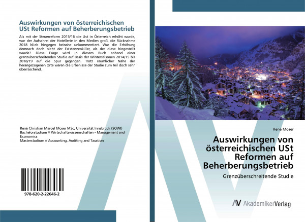 Auswirkungen von österreichischen USt Reformen auf Beherberungsbetrieb