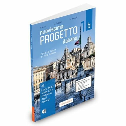 Nuovissimo Progetto Italiano 1 B (italiano) Lehr- und Arbeitsbuch mit DVD-Video und Audio-CD: Libro dello studente + Quaderno degli esercizi