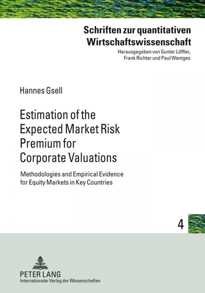 Estimation of the Expected Market Risk Premium for Corporate Valuations