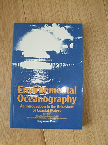 Environmental Oceanography: Introduction to the Behaviour of Coastal Waters