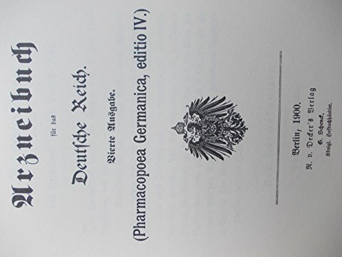 DAB 4: Arzneibuch für das Deutsche Reich