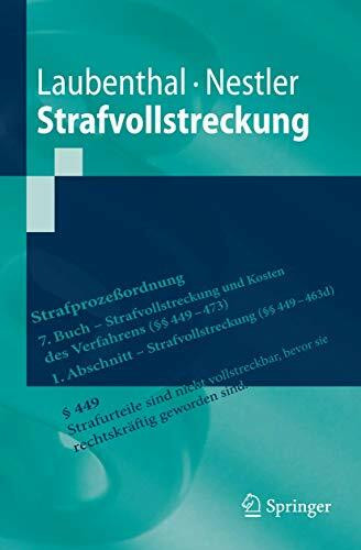 Strafvollstreckung (Springer-Lehrbuch) (German Edition)