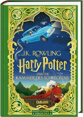 Harry Potter und die Kammer des Schreckens (Papierkunst-Edition mit 3D-Aufklapp-Elementen 2): Farbig illustrierte Schmuckausgabe mit Goldprägung und Pop-Up-Elementen