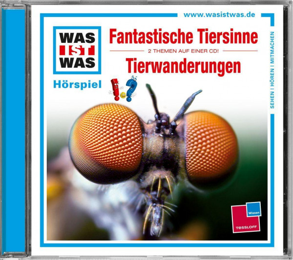 Was ist was Hörspiel-CD: Fantastische Tiersinne/Tierwanderungen