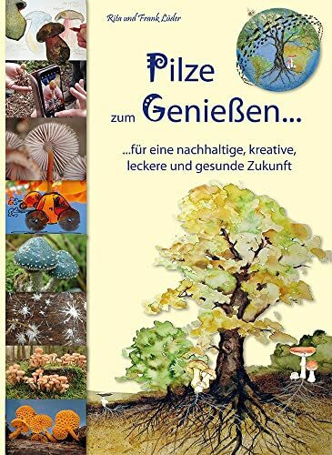 Pilze zum Genießen...: Das Familien-Pilzbuch für Küche, Kreativität und Kinder