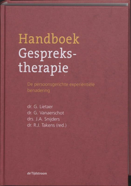 Handboek gesprekstherapie: de persoonsgerichte experiëntiële benadering