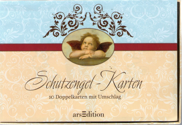 Schutzengel-Karten: Grußkarten mit Umschlag: 10 Doppelkarten mit Umschlag: 10 Doppelkarten im Umschlag in einer Geschenkbox