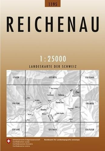Swisstopo 1 : 25 000 Reichenau
