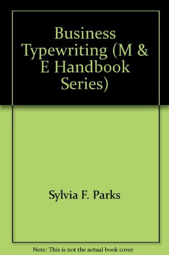 Business Typewriting (Handbook Series)