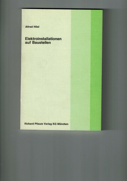 Elektroinstallation auf Baustellen