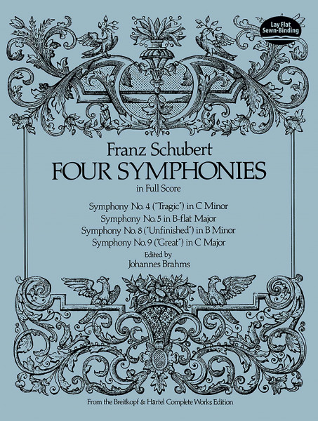 4 Symphonies ( 4-5-8-9 ). Orchester. (Dover Orchestral Music Scores)
